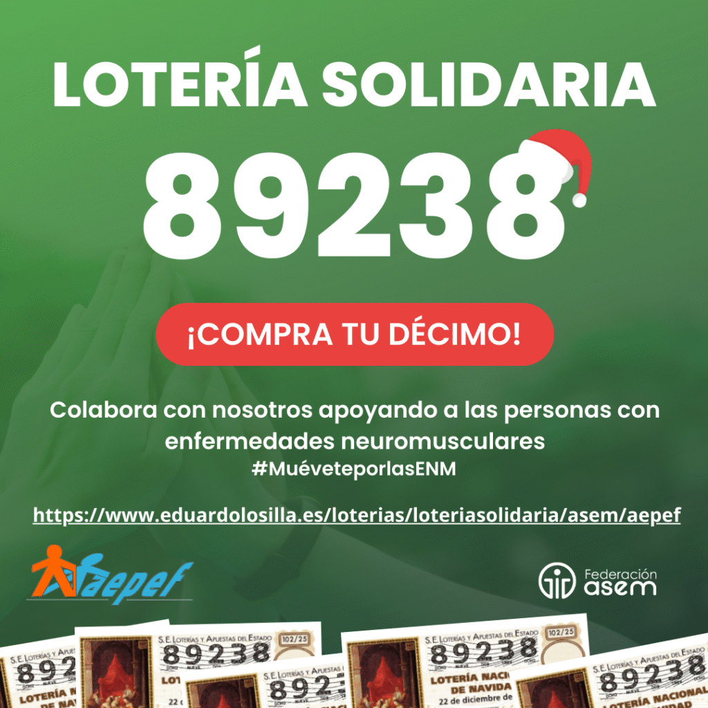Lotería de Navidad número 89238